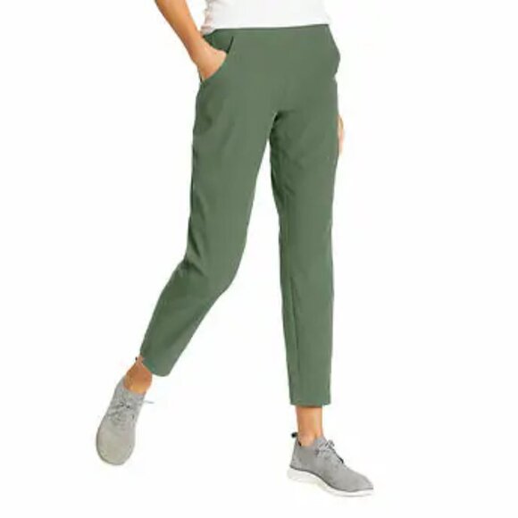 Eddie Bauer Green Track Pants - Picture 1 of 9